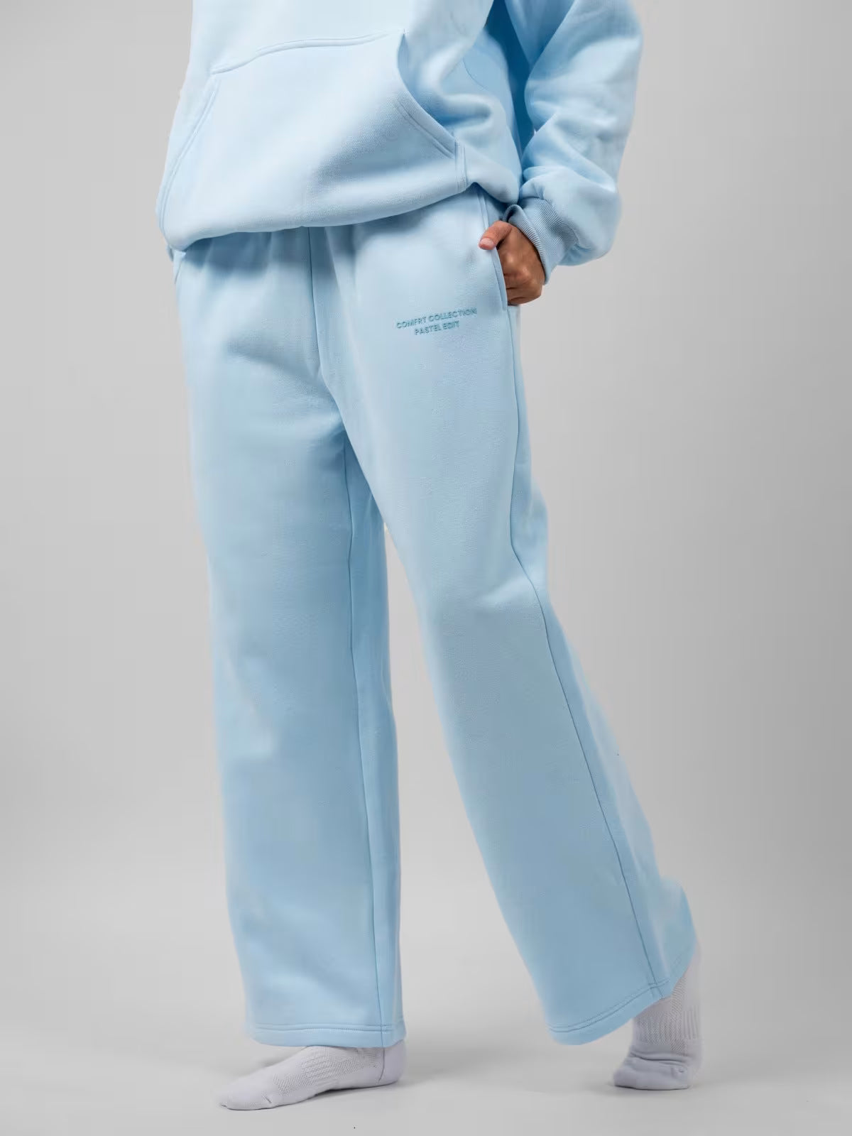 Unisex Straight Leg Pastle Sweatpant