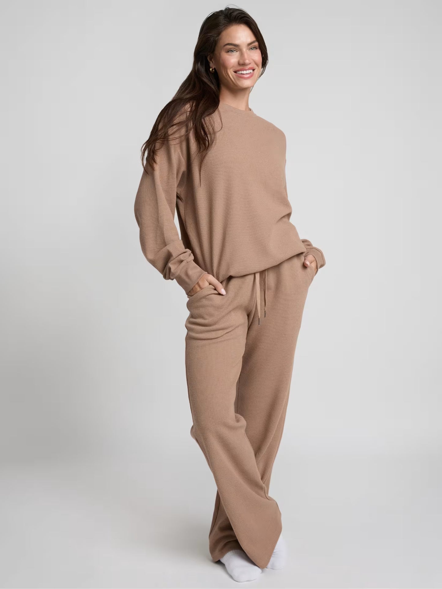 Lounge Waffle Relaxed SweatPants