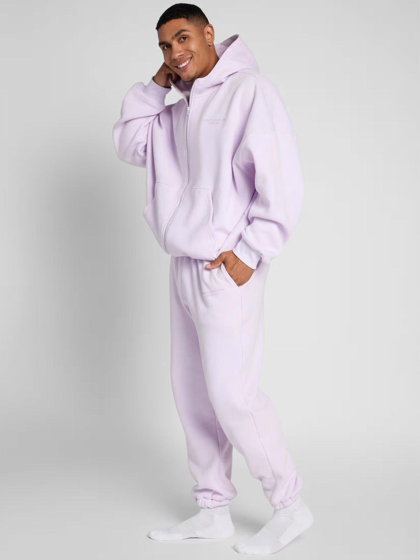 Unisex Pastle Zip Hoddies