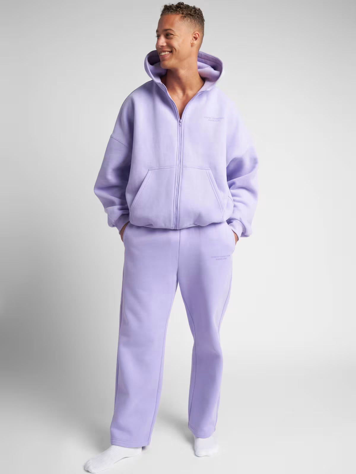 Unisex Pastle Zip Hoddies