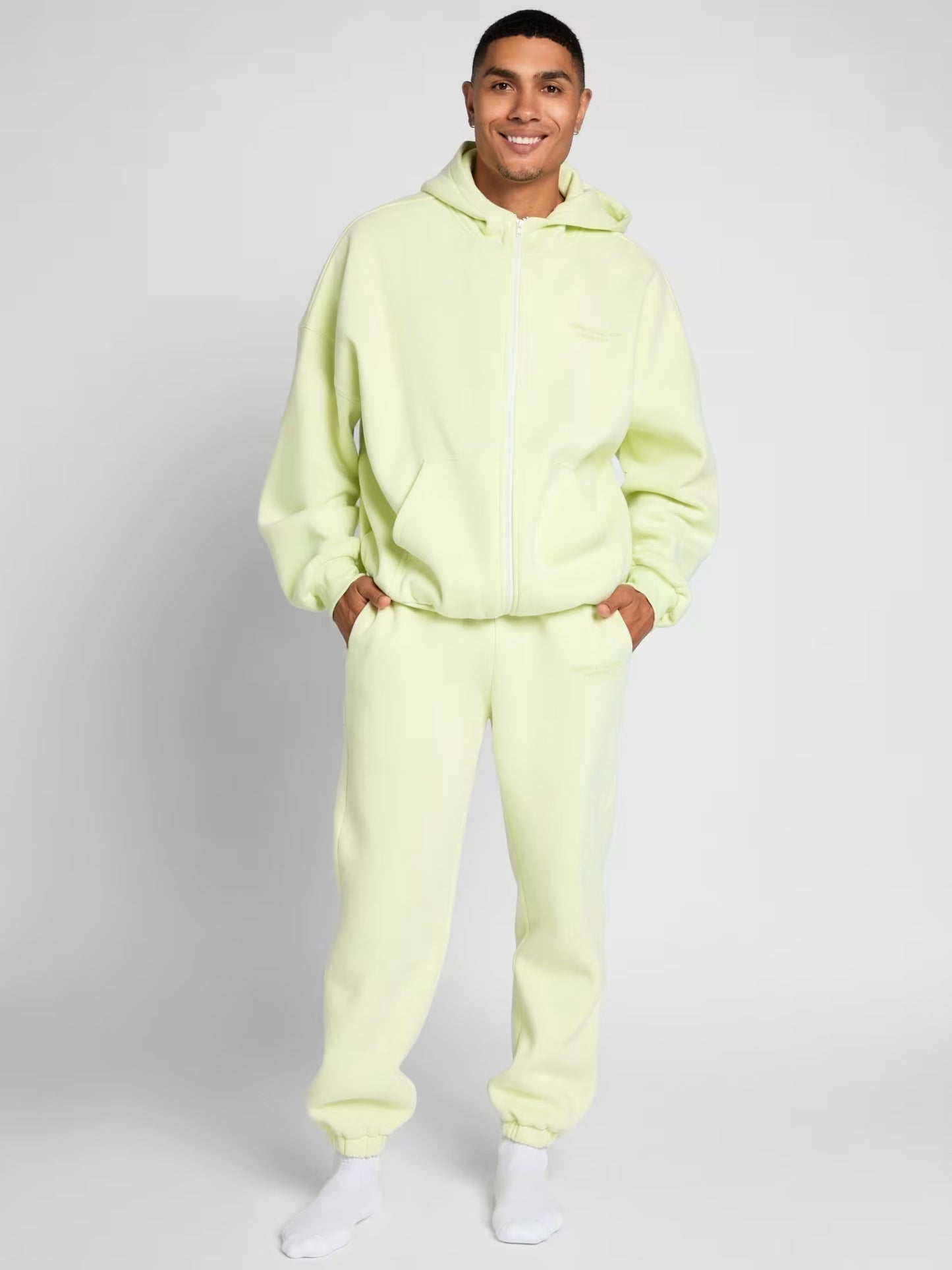 Unisex Pastle Zip Hoddies