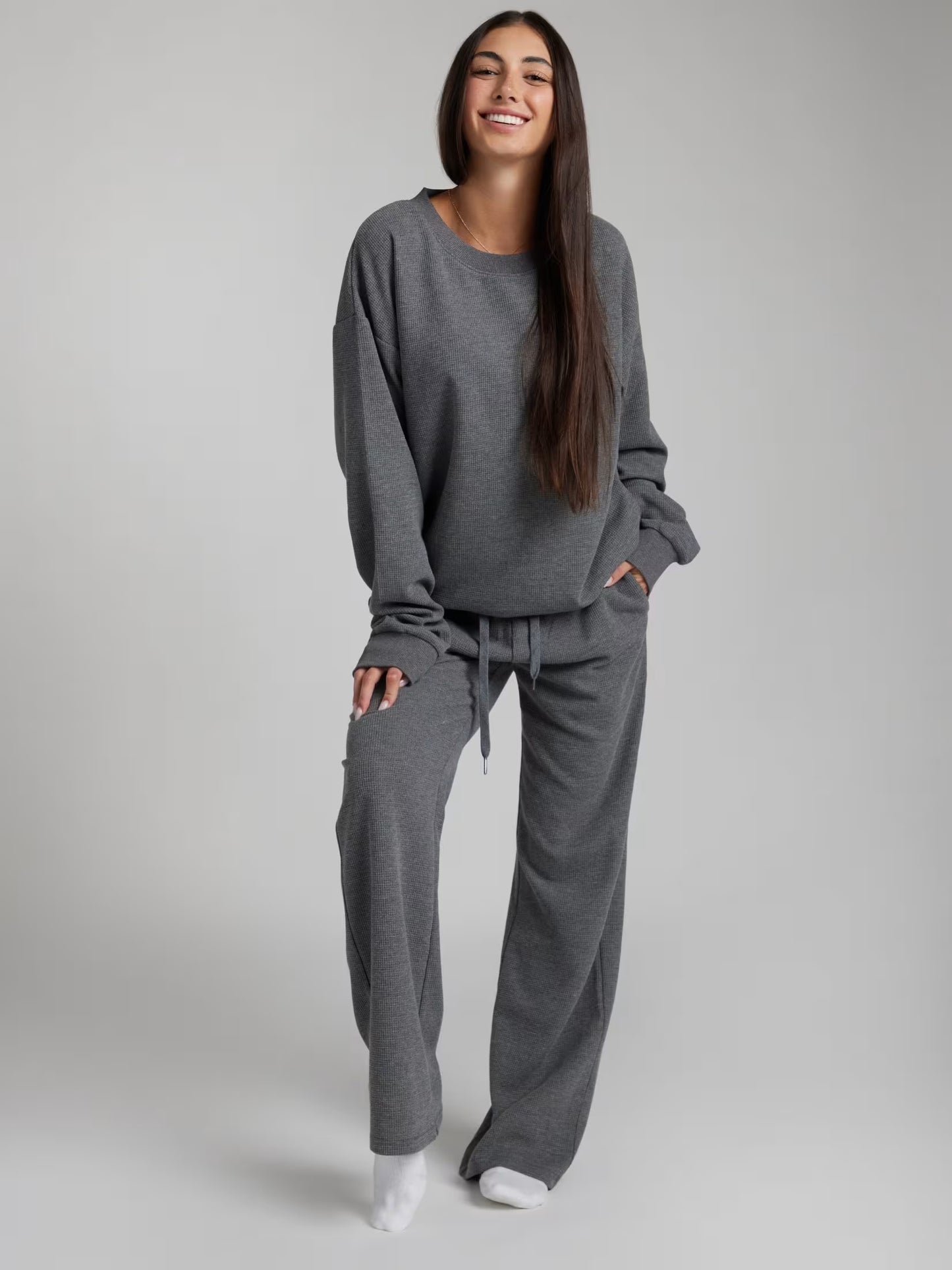 Lounge Waffle Relaxed SweatPants