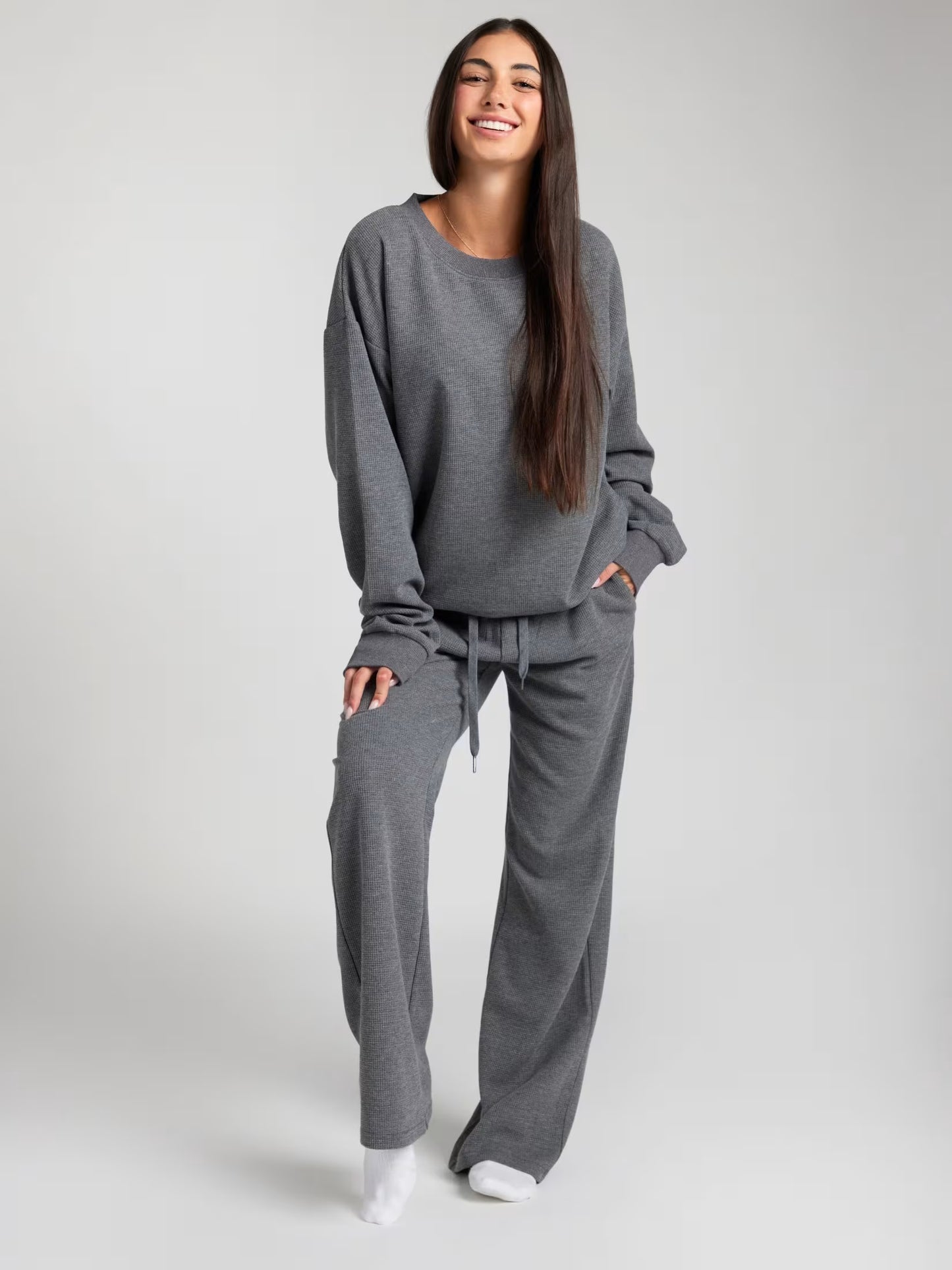 Lounge Waffle Long Sleeve