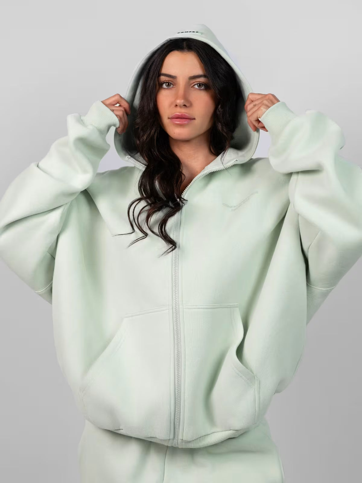 Unisex Pastle Zip Hoddies