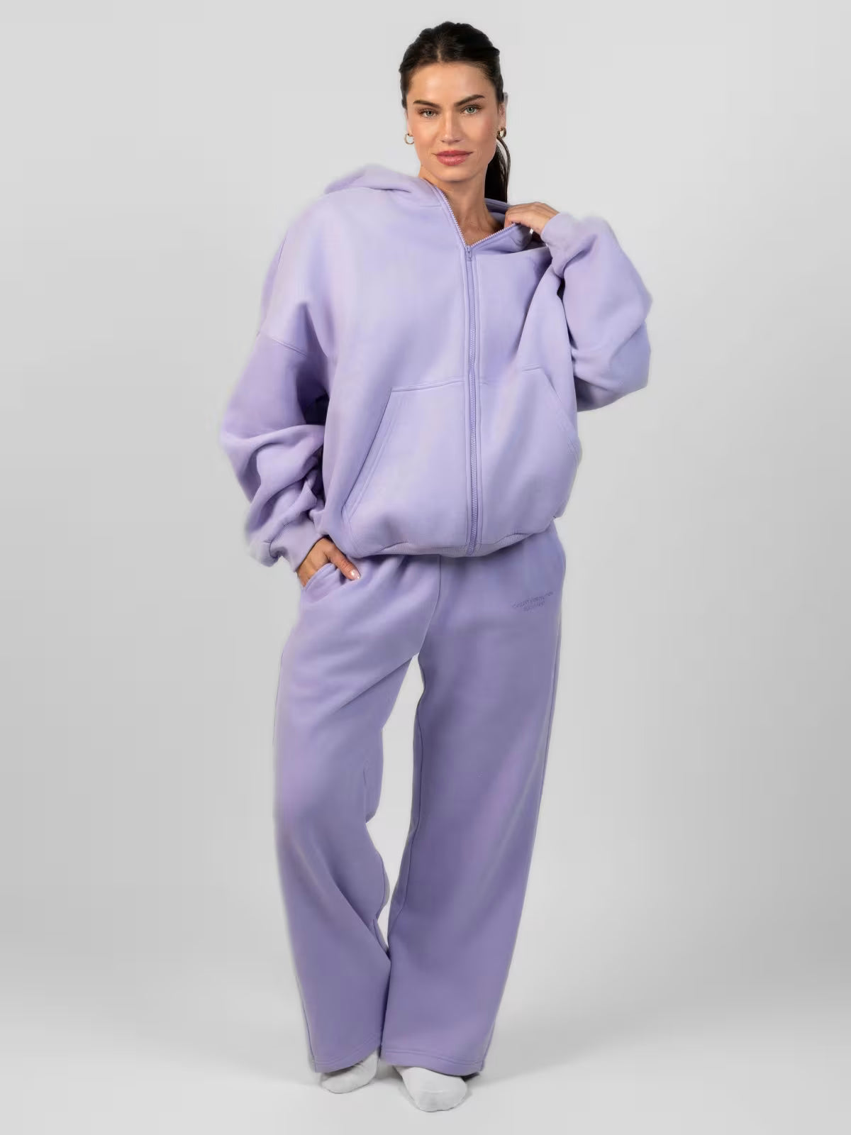 Unisex Pastle Zip Hoddies