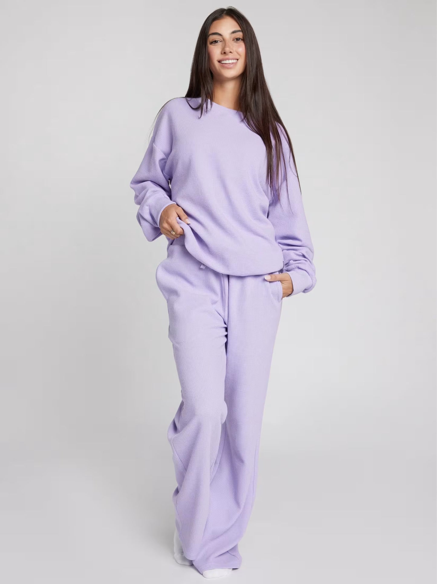 Lounge Waffle Long Sleeve