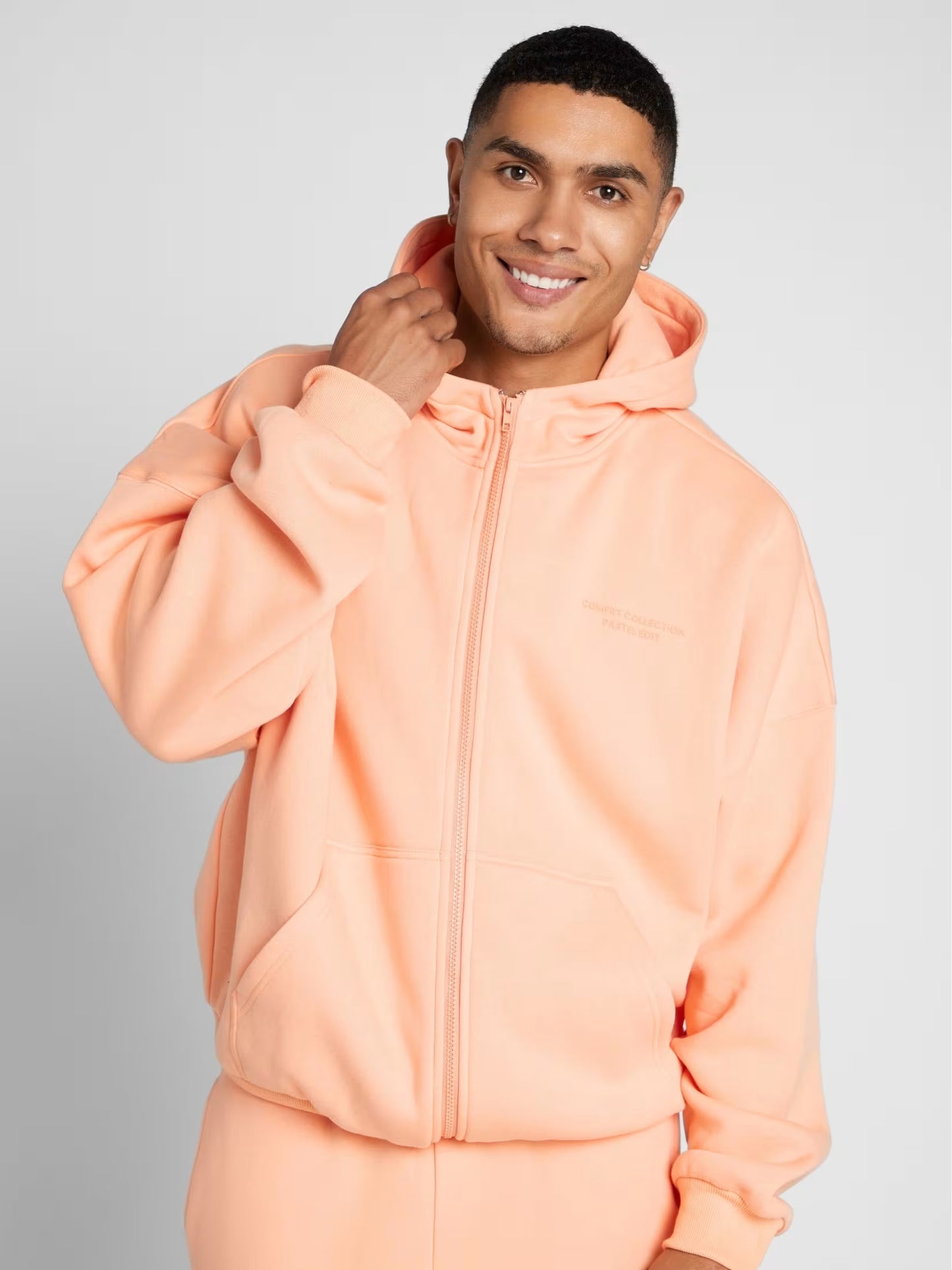 Unisex Pastle Zip Hoddies