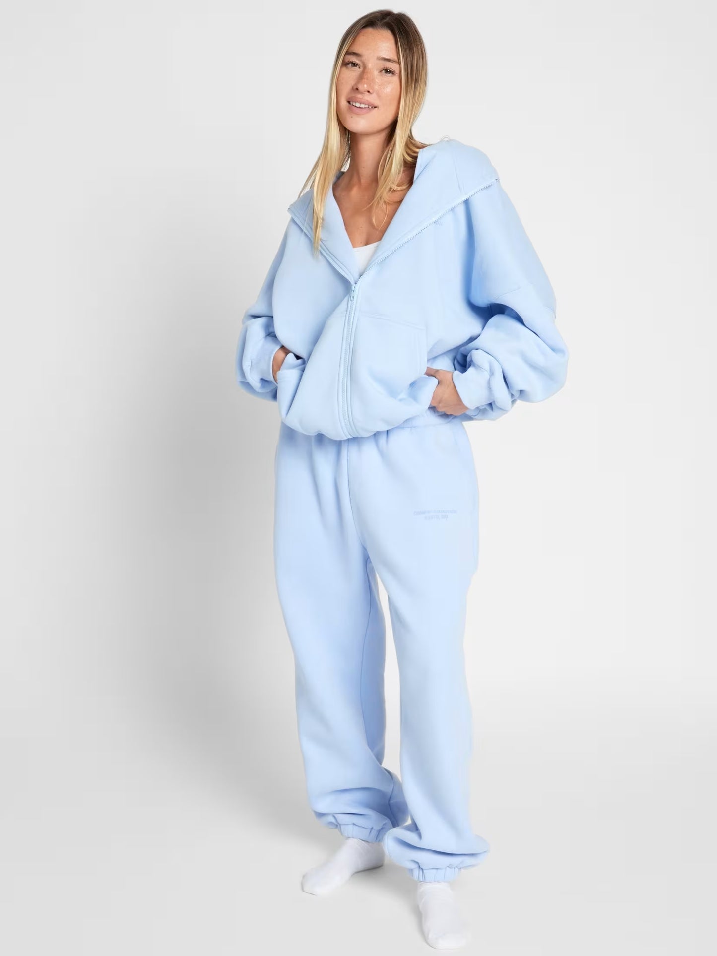 Unisex Pastle Zip Hoddies