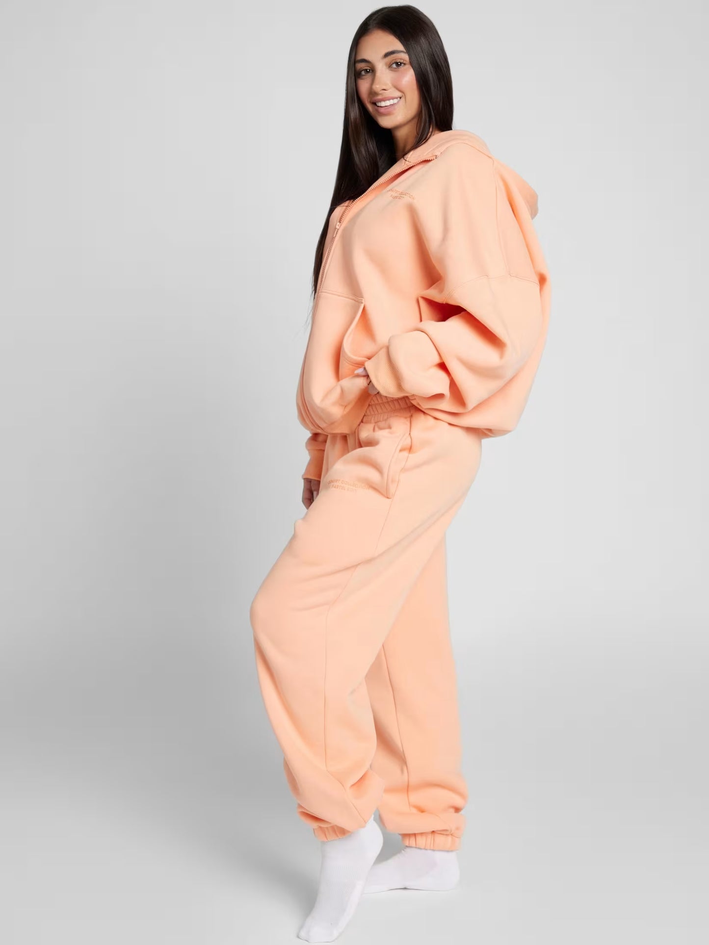 Unisex Pastle Zip Hoddies