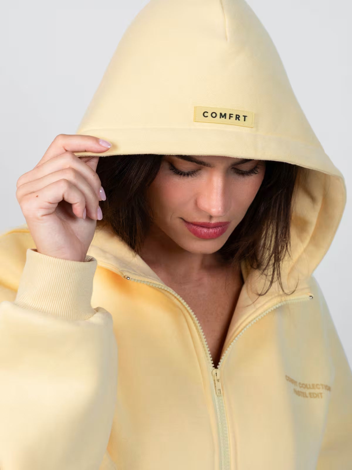 Unisex Pastle Zip Hoddies