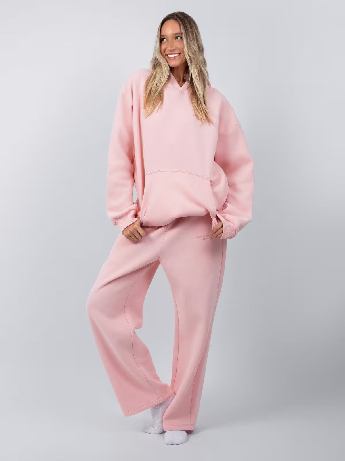 Unisex Straight Leg Pastle Sweatpant